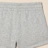 imageAmazon Essentials Girls and Toddlers SweatShorts Pack of 2BlackLight Grey Heather