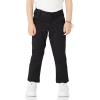 imageAmazon Essentials Girls and Toddlers Uniform FlatFront Chino Pants Pack of 3Black