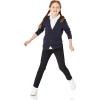imageAmazon Essentials Girls and Toddlers Uniform FlatFront Chino Pants Pack of 3Black