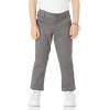 imageAmazon Essentials Girls and Toddlers Uniform FlatFront Chino Pants Pack of 3Grey