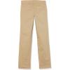 imageAmazon Essentials Girls and Toddlers Uniform FlatFront Chino Pants Pack of 3Khaki Brown