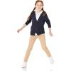 imageAmazon Essentials Girls and Toddlers Uniform FlatFront Chino Pants Pack of 3Khaki Brown