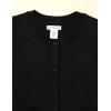 imageAmazon Essentials Girls and Toddlers Uniform Slim Fit Crewneck Cardigan SweaterBlack