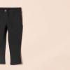 imageAmazon Essentials Girls and Toddlers Uniform Slim Fit PonteKnit Pant Pack of 2Black