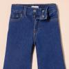 imageAmazon Essentials Girls and Toddlers Wide Leg JeansMedium Indigo