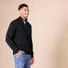 imageAmazon Essentials Mens 100 Cotton QuarterZip SweaterBlack