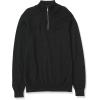 imageAmazon Essentials Mens 100 Cotton QuarterZip SweaterBlack