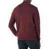 imageAmazon Essentials Mens 100 Cotton QuarterZip SweaterBurgundy