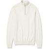 imageAmazon Essentials Mens 100 Cotton QuarterZip SweaterIvory
