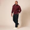 imageAmazon Essentials Mens ClassicFit WrinkleResistant FlatFront Chino Pant Available in Big ampamp TallBlack