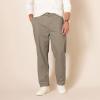 imageAmazon Essentials Mens ClassicFit WrinkleResistant FlatFront Chino Pant Available in Big ampamp TallDark Brown