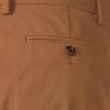 imageAmazon Essentials Mens ClassicFit WrinkleResistant FlatFront Chino Pant Available in Big ampamp TallDark Khaki Brown