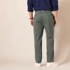 imageAmazon Essentials Mens ClassicFit WrinkleResistant FlatFront Chino Pant Available in Big ampamp TallDark Olive