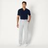imageAmazon Essentials Mens ClassicFit WrinkleResistant FlatFront Chino Pant Available in Big ampamp TallGrey