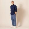 imageAmazon Essentials Mens ClassicFit WrinkleResistant FlatFront Chino Pant Available in Big ampamp TallIndigo
