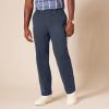 imageAmazon Essentials Mens ClassicFit WrinkleResistant FlatFront Chino Pant Available in Big ampamp TallNavy