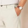 imageAmazon Essentials Mens ClassicFit WrinkleResistant FlatFront Chino Pant Available in Big ampamp TallStone