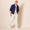imageAmazon Essentials Mens ClassicFit WrinkleResistant FlatFront Chino Pant Available in Big ampamp TallStone