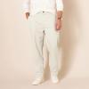 imageAmazon Essentials Mens ClassicFit WrinkleResistant FlatFront Chino Pant Available in Big ampamp TallStone