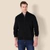 imageAmazon Essentials Mens FullZip Cotton SweaterBlack