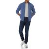 imageAmazon Essentials Mens FullZip Cotton SweaterBlue Heather