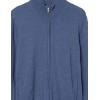 imageAmazon Essentials Mens FullZip Cotton SweaterBlue Heather