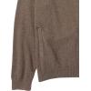 imageAmazon Essentials Mens FullZip Cotton SweaterBrown Heather