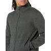 imageAmazon Essentials Mens FullZip Cotton SweaterCharcoal Heather