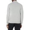 imageAmazon Essentials Mens FullZip Cotton SweaterLight Grey Heather