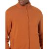 imageAmazon Essentials Mens FullZip Cotton SweaterRust