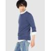 imageAmazon Essentials Mens LongSleeve Crewneck Sweater 100 Cotton Big ampamp Tall Options AvailableBlue Heather