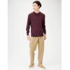 imageAmazon Essentials Mens LongSleeve Crewneck Sweater 100 Cotton Big ampamp Tall Options AvailableBurgundy
