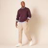 imageAmazon Essentials Mens LongSleeve Crewneck Sweater 100 Cotton Big ampamp Tall Options AvailableBurgundy
