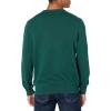 imageAmazon Essentials Mens LongSleeve Crewneck Sweater 100 Cotton Big ampamp Tall Options AvailableDark Green