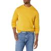imageAmazon Essentials Mens LongSleeve Crewneck Sweater 100 Cotton Big ampamp Tall Options AvailableGold