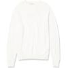 imageAmazon Essentials Mens LongSleeve Crewneck Sweater 100 Cotton Big ampamp Tall Options AvailableIvory
