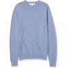 imageAmazon Essentials Mens LongSleeve Crewneck Sweater 100 Cotton Big ampamp Tall Options AvailableLight Blue