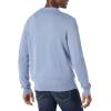 imageAmazon Essentials Mens LongSleeve Crewneck Sweater 100 Cotton Big ampamp Tall Options AvailableLight Blue