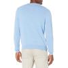 imageAmazon Essentials Mens LongSleeve Crewneck Sweater 100 Cotton Big ampamp Tall Options AvailableLight Blue Heather