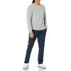 imageAmazon Essentials Mens LongSleeve Crewneck Sweater 100 Cotton Big ampamp Tall Options AvailableLight Grey Heather