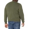 imageAmazon Essentials Mens LongSleeve Crewneck Sweater 100 Cotton Big ampamp Tall Options AvailableOlive Heather