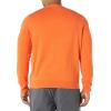 imageAmazon Essentials Mens LongSleeve Crewneck Sweater 100 Cotton Big ampamp Tall Options AvailableOrange