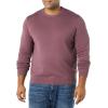 imageAmazon Essentials Mens LongSleeve Crewneck Sweater 100 Cotton Big ampamp Tall Options AvailablePlum