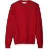 imageAmazon Essentials Mens LongSleeve Crewneck Sweater 100 Cotton Big ampamp Tall Options AvailableRed