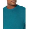 imageAmazon Essentials Mens LongSleeve Crewneck Sweater 100 Cotton Big ampamp Tall Options AvailableTeal Blue Heather
