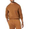 imageAmazon Essentials Mens LongSleeve Crewneck Sweater 100 Cotton Big ampamp Tall Options AvailableToffee Brown