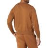imageAmazon Essentials Mens LongSleeve Crewneck Sweater 100 Cotton Big ampamp Tall Options AvailableToffee Brown
