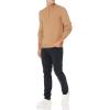 imageAmazon Essentials Mens LongSleeve Soft Touch QuarterZip SweaterCamel