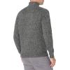 imageAmazon Essentials Mens LongSleeve Soft Touch QuarterZip SweaterCharcoal Marl