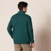 imageAmazon Essentials Mens LongSleeve Soft Touch QuarterZip SweaterForest Green